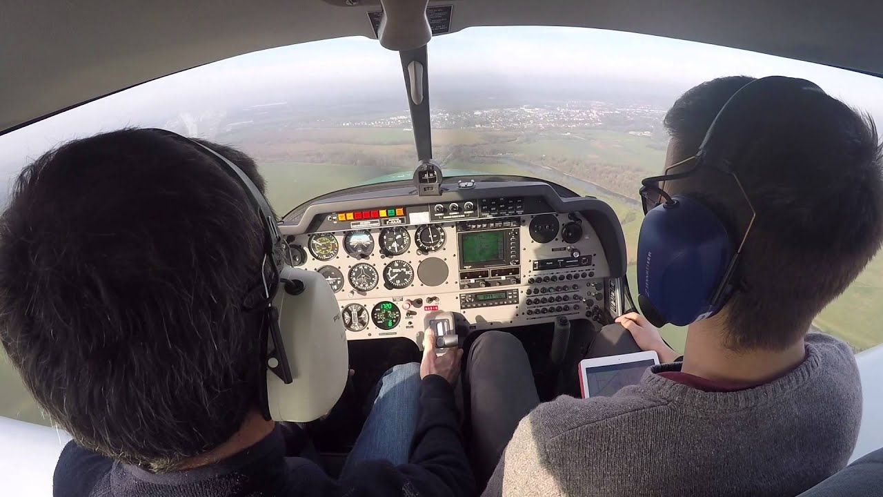 Atterrissage VFR Dole-Tavaux - 27/12/15
