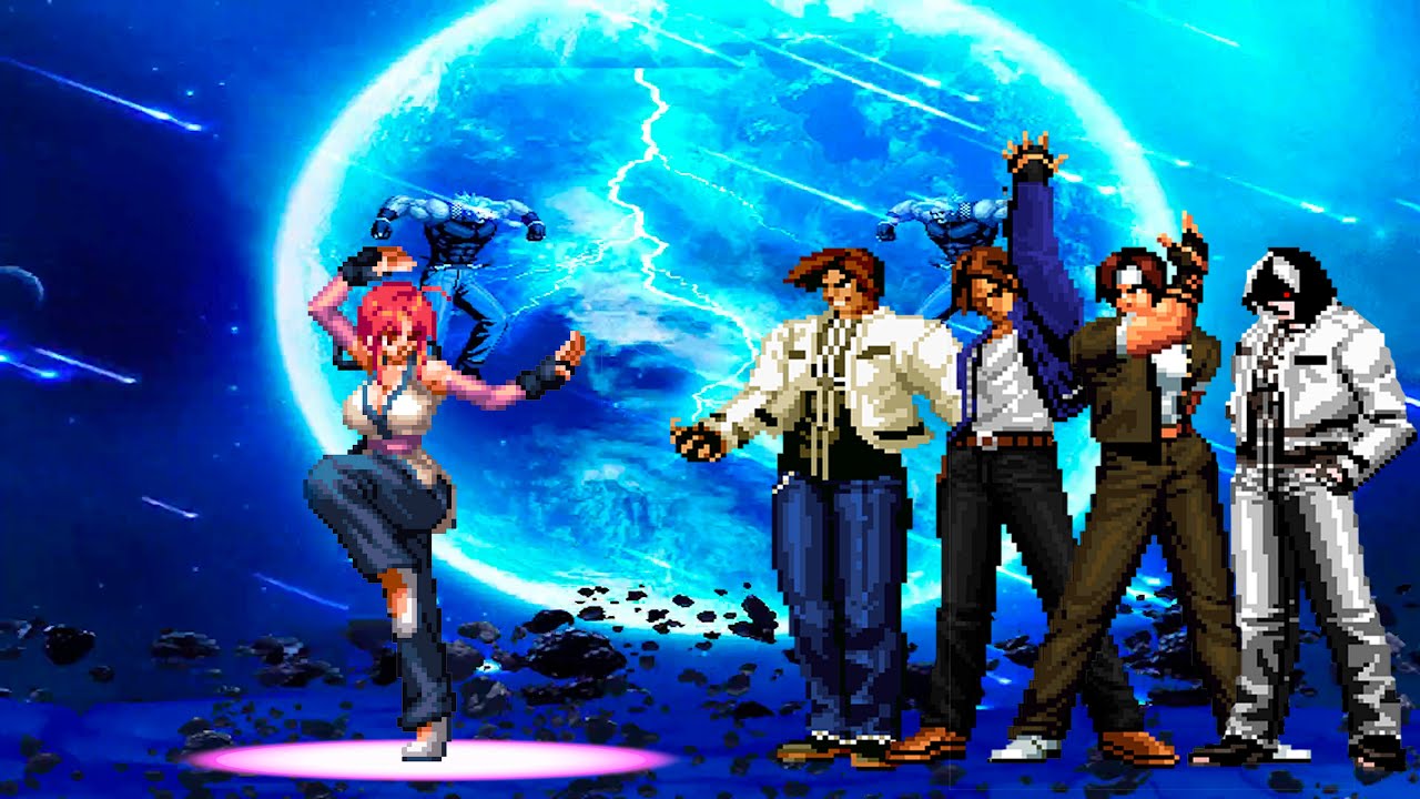 [KOF Mugen] Kaoru vs Kyo Kusanagi Team