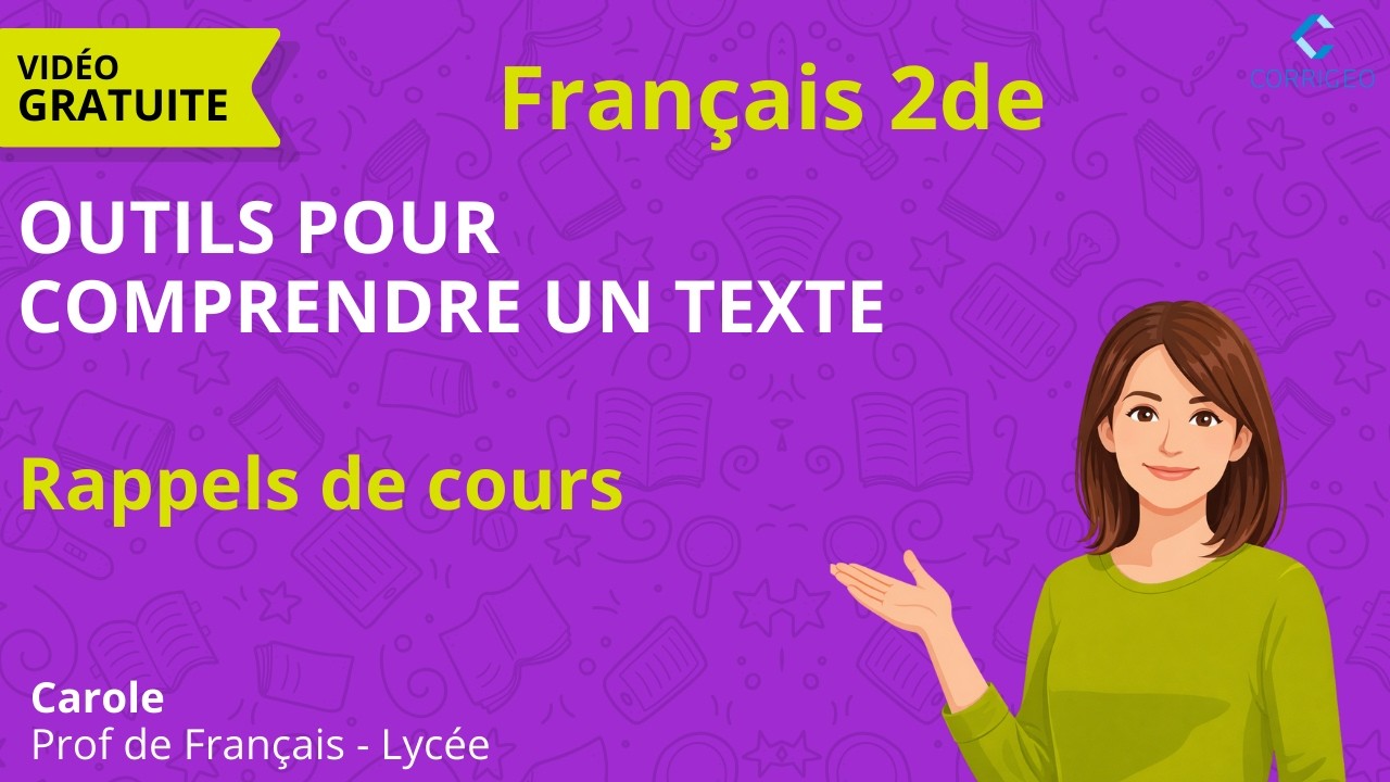 Français seconde/ Essentiel du cours - Chapitre 1 : Outils pour comprendre un texte