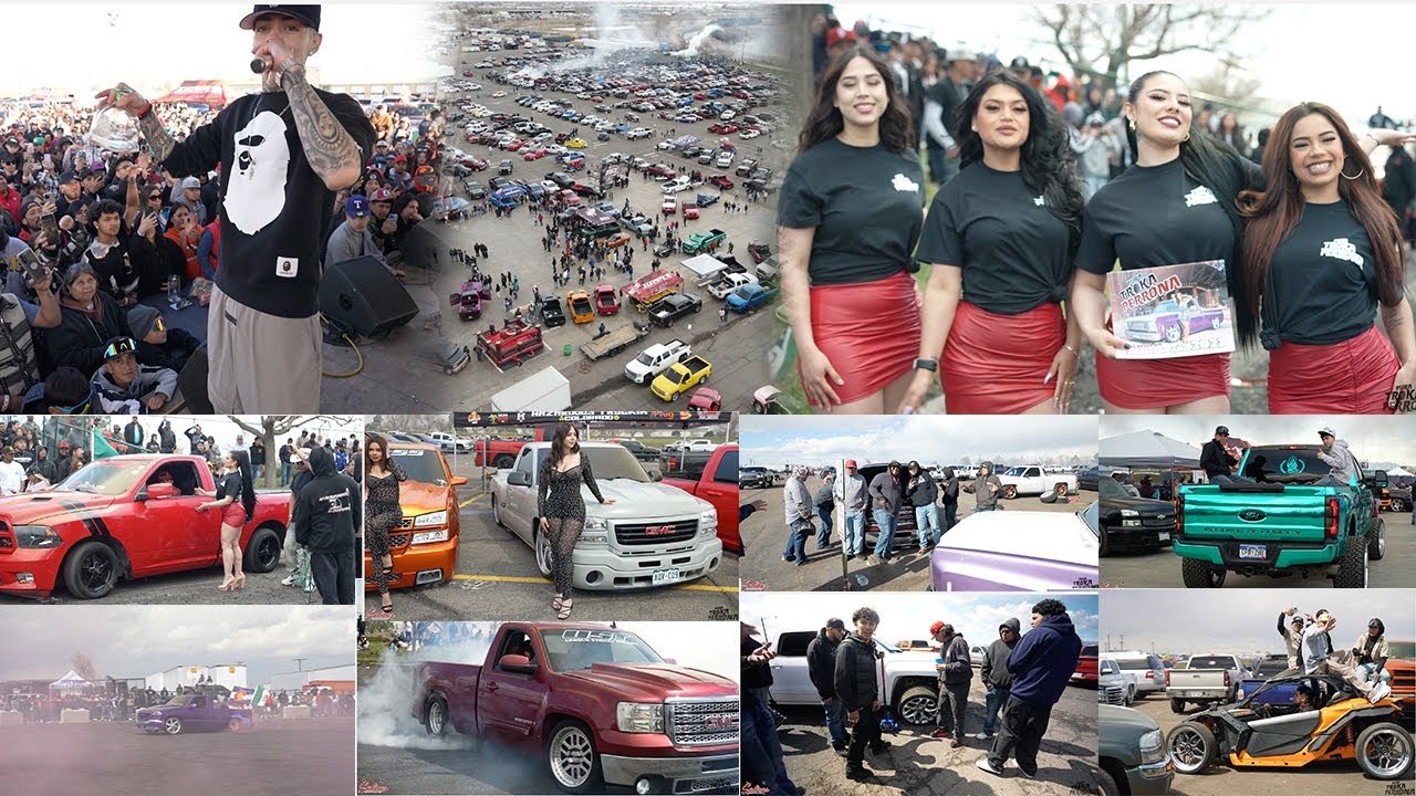 El Truck Show mas grande con mejor anviente de este 2023 en Denver Colorado en la flea market!