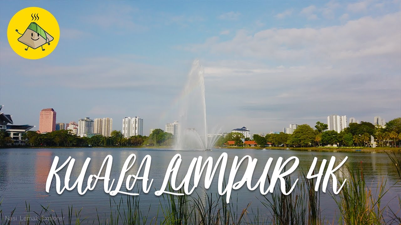 Kuala Lumpur 4k - Cycling in Titiwangsa Park in Kuala Lumpur