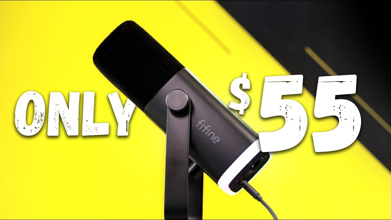 The ULTRA Budget Microphone That Doesn't Suck | Fifine AM8 vs K688