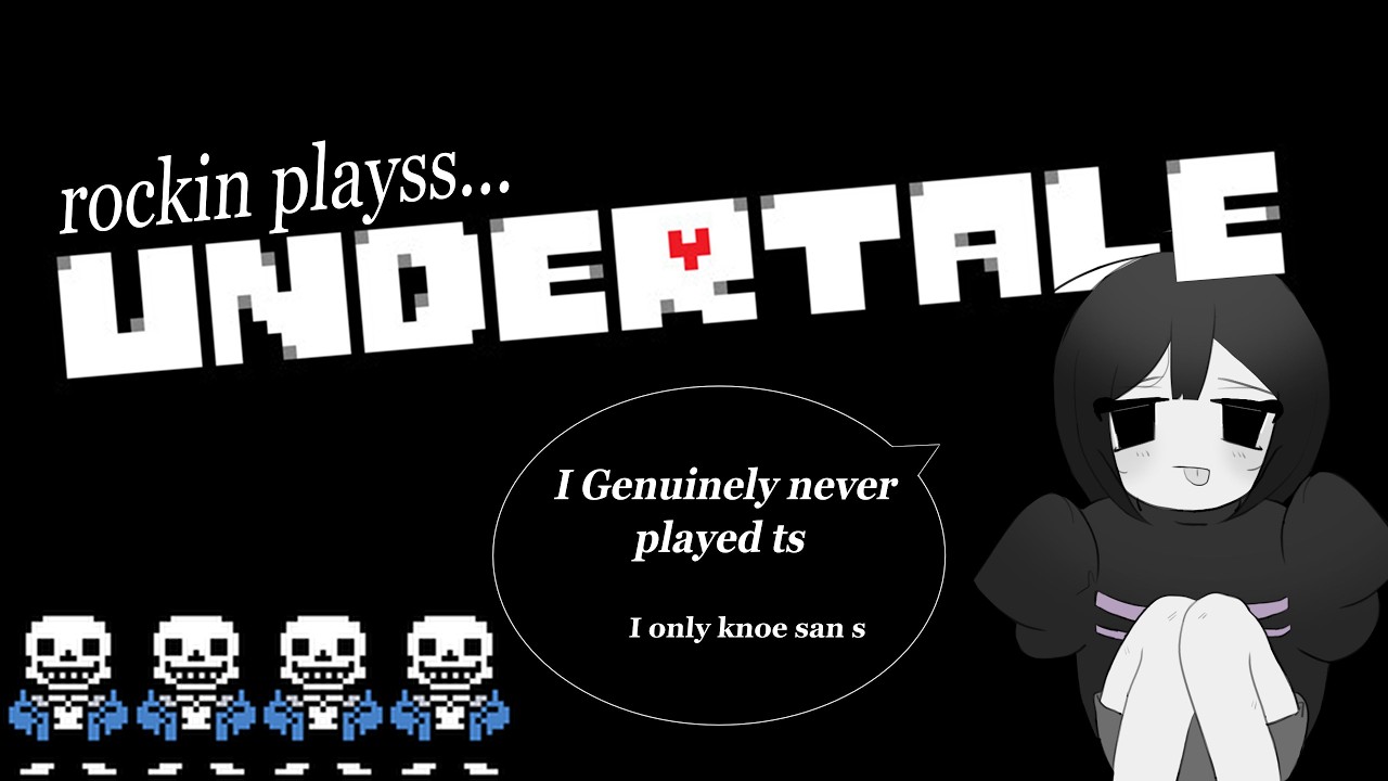 【♥ UNDERTLE ♥】I NEVER touched this game...#undertale #gameplay #gaming #vtuber #pngtuber
