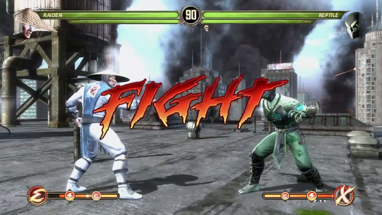 Alonpro21 vs Alonsonic2 MORTAL KOMBAT 9 MK9