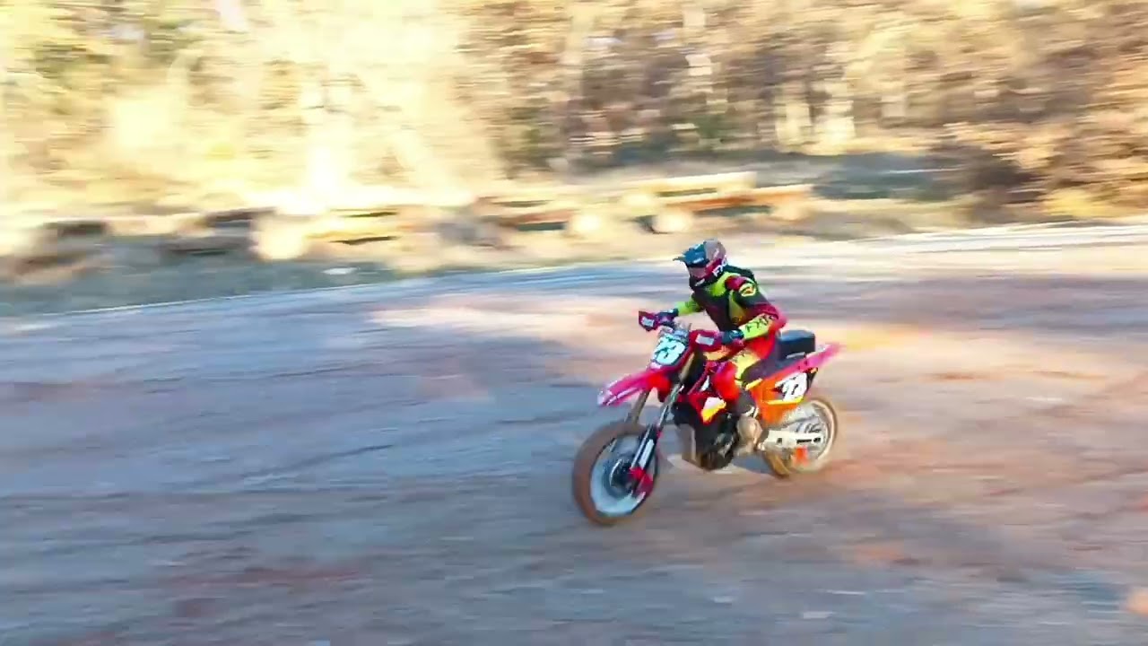 Second run - wheel adjustment up - wheelie mode