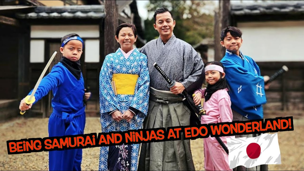 DAY 11: BEING SAMURAI AND NINJAS AT EDO WONDERLAND! | EP:264