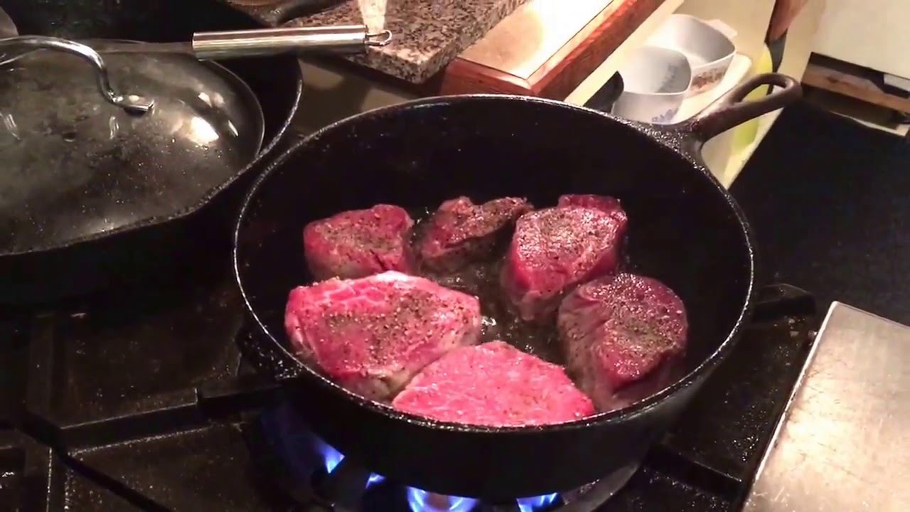 How to Pan Fry Filet Mignon Steaks | Gingerbread Cottage