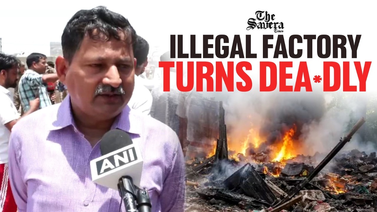 Jaipur Fire Tragedy | Three K*illed, Five Injured as Illegal Firecracker Factory Catches Fire