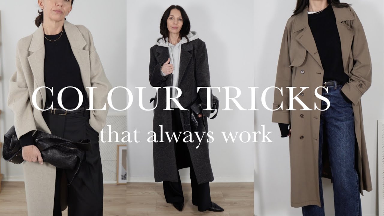 COLOUR TRICKS TO ALWAYS LOOK CHIC
