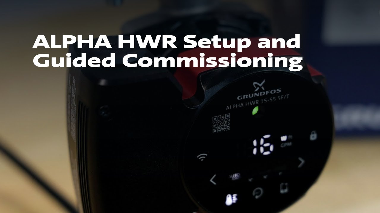 Настройка и руководство по вводу в эксплуатацию ALPHA HWR