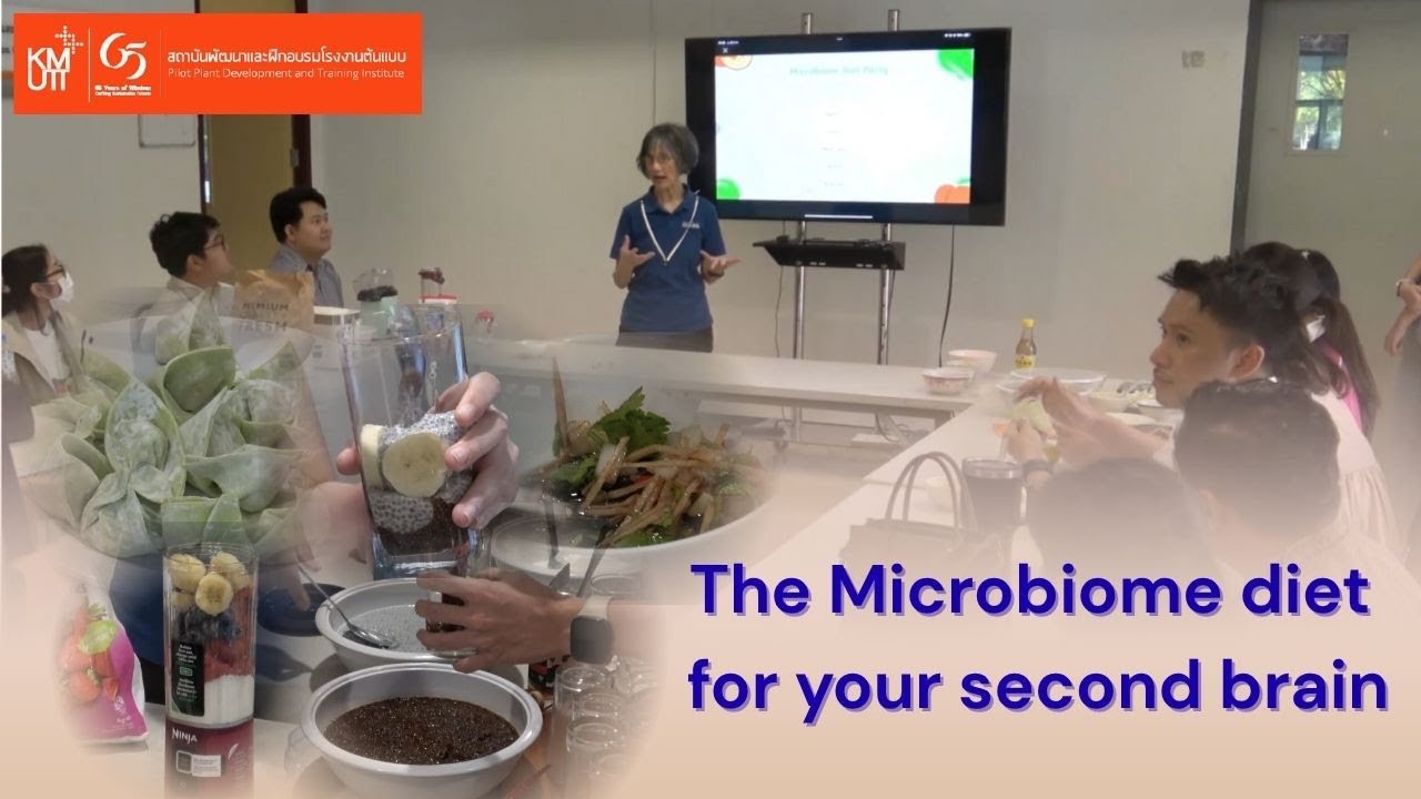 Special session : The Microbiome diet for your second brain