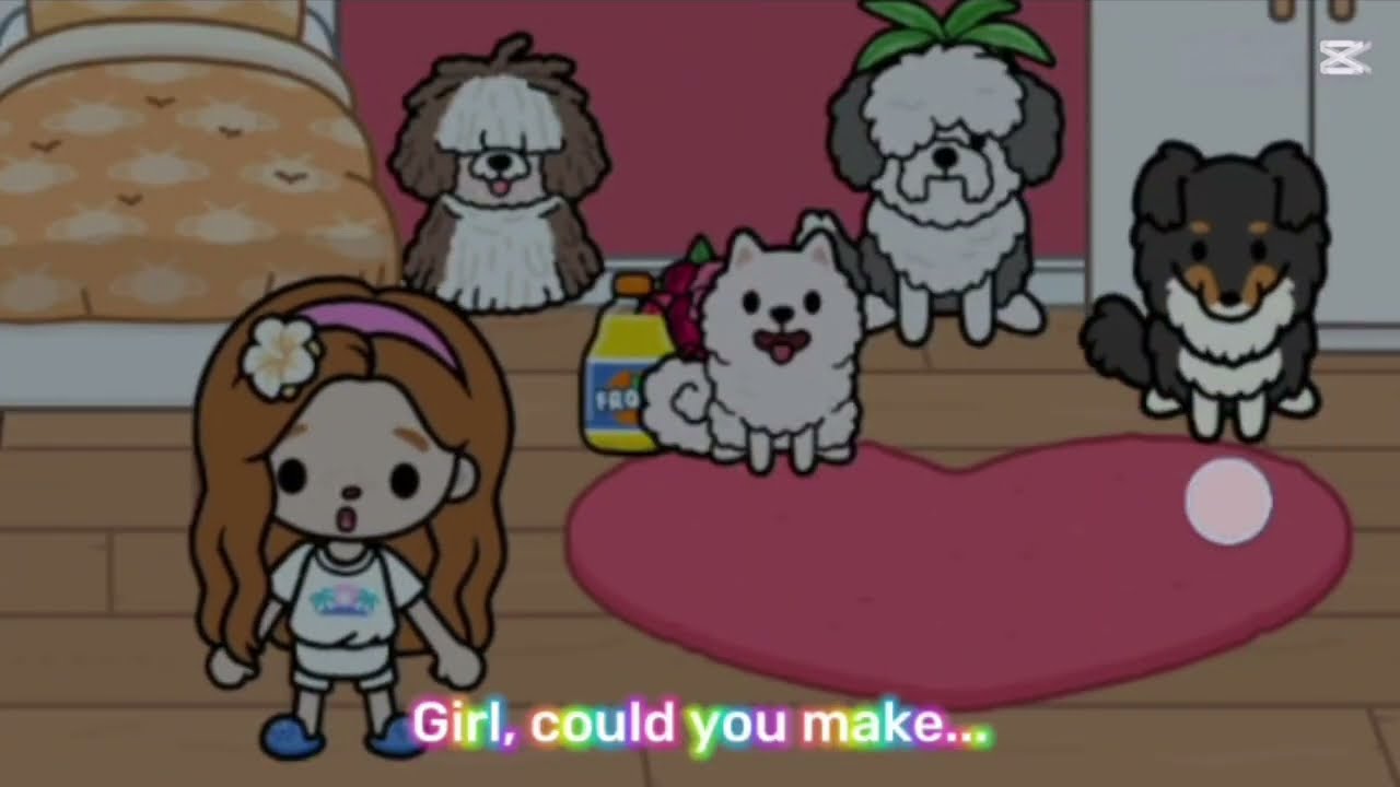 Woof Woof Party! 🐶💗 Funny Interactive Kids Song | Dogs & Donuts 🍩