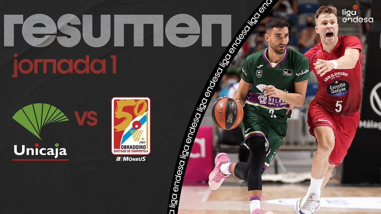 Unicaja - Monbus Obradoiro (91-79) RESUMEN | Liga Endesa 2021-22