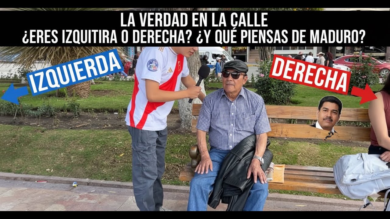 La Verdad en la Calle  ¿Eres Izquierda o Derecha  ¿Y Qué Piensas de Maduro