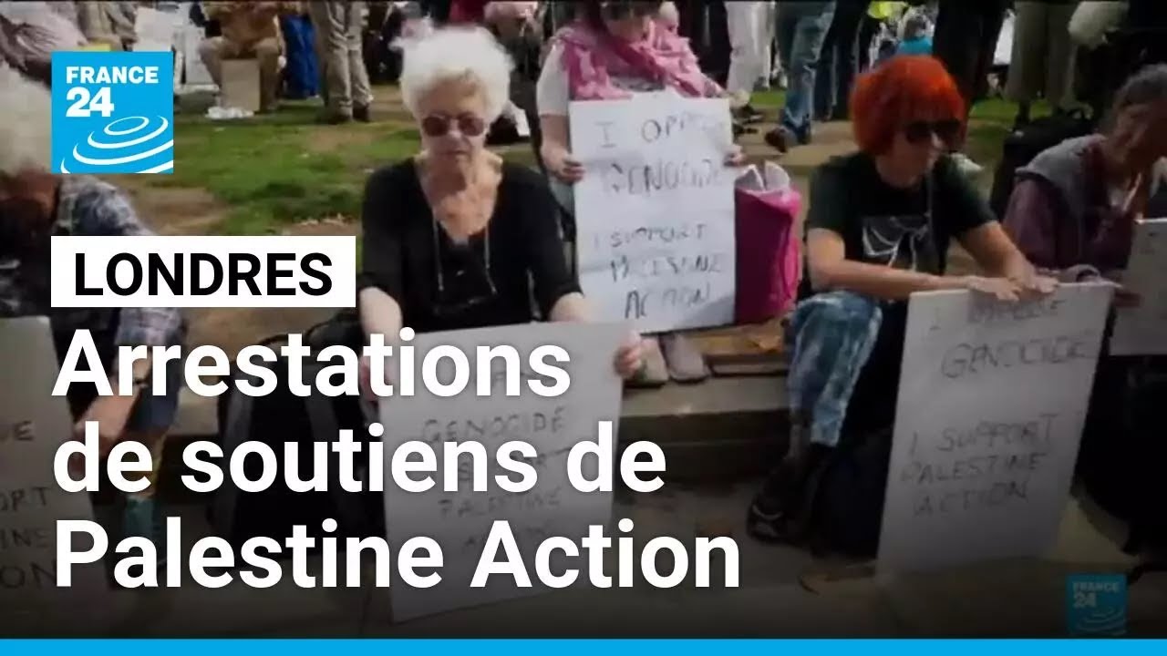 Plus de 400 arrestations &agrave; Londres lors d'un rassemblement de soutien &agrave; Palestine Action
