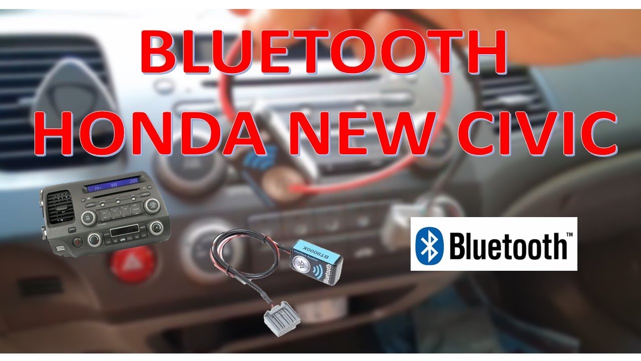 HONDA NEW CIVIC: BLUETOOTH NO RÁDIO ORIGINAL