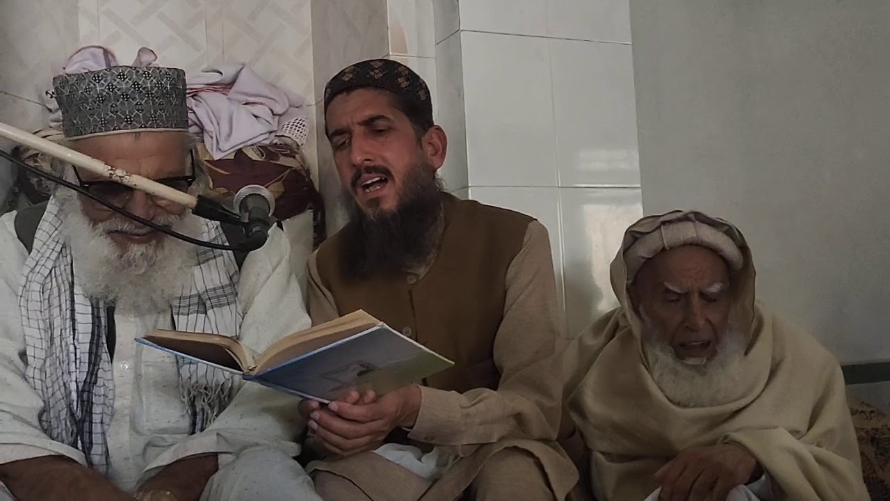 سراج الحق سراج صاحب حافظ سعداللہ جان او عبیدلراحمان عمرزئ