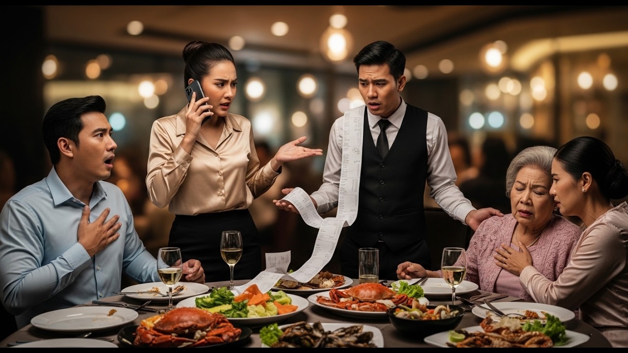 ฉันชวนครอบครัวสามีไปกินเลี้ยงส่งท้ายปีเก่า แต่ยอดบิลกลับพุ่งสูงถึง 2 ล้าน 3 แสนบาท!
