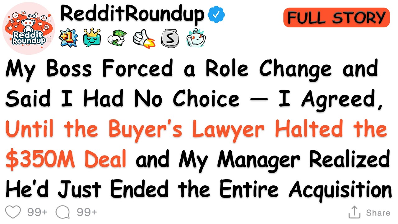 “Sign the Role Change, It’s Final,” My Manager Smirked — I Signed Calmly, Then the $350M...