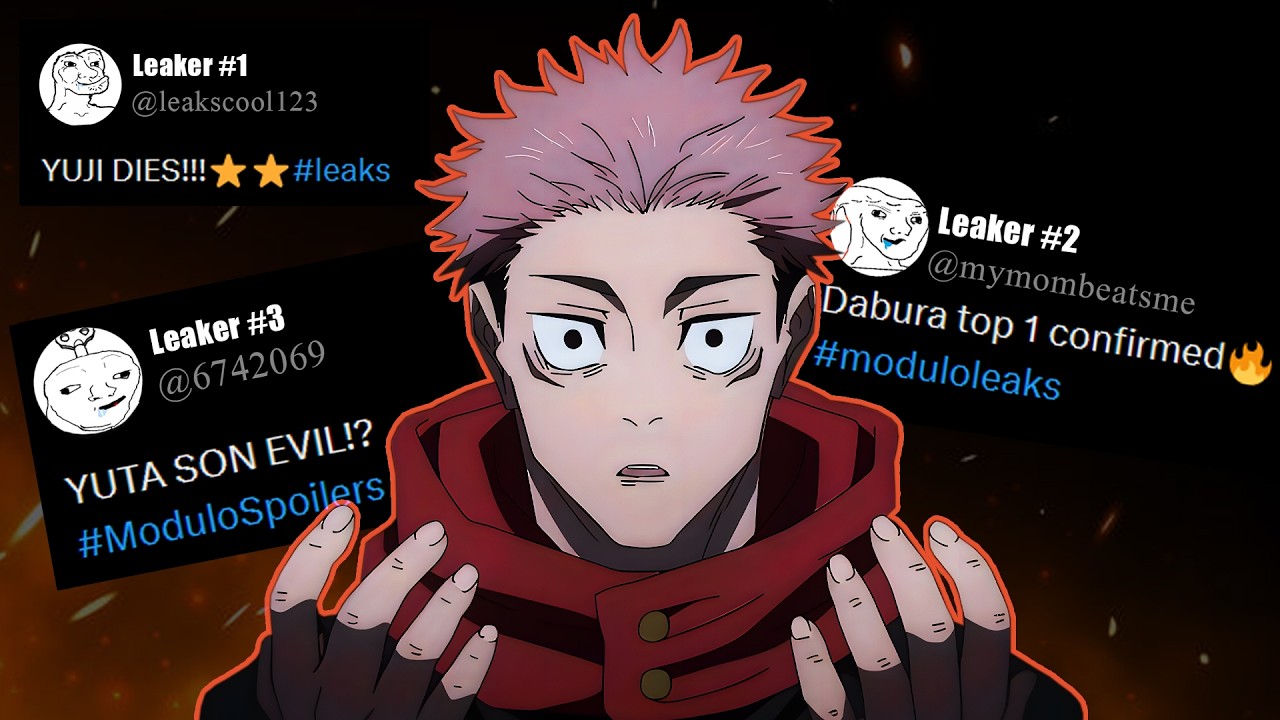 Утечки информации о Jujutsu Kaisen сводят меня с ума.