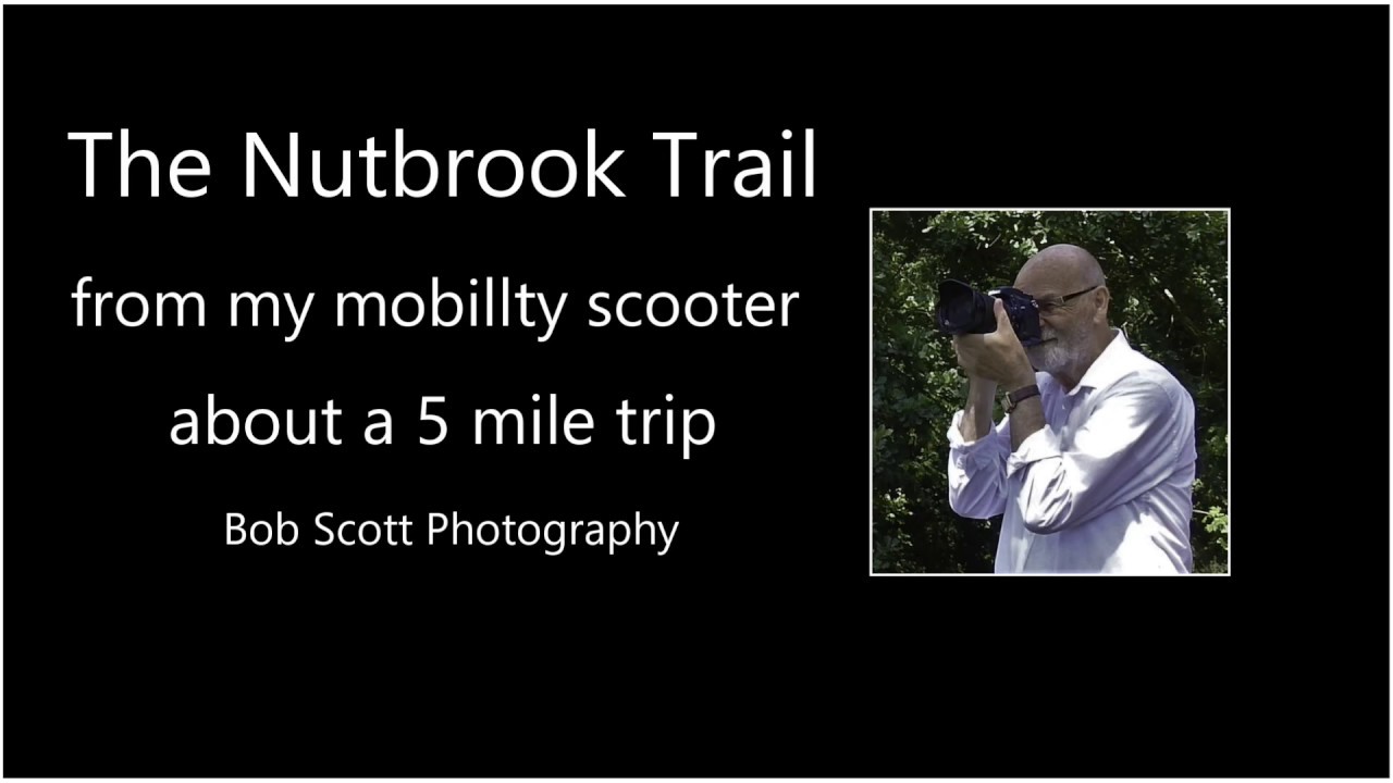 The Nutbrook Trail on a mobility scooter