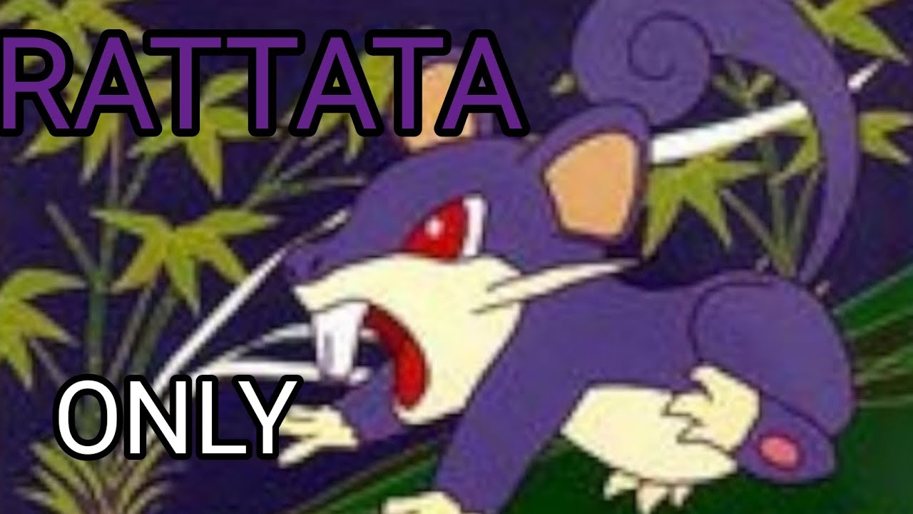 Can I Beat Pokemon Fire Red With Only A Rattata? CHALLENGE RUN Part One