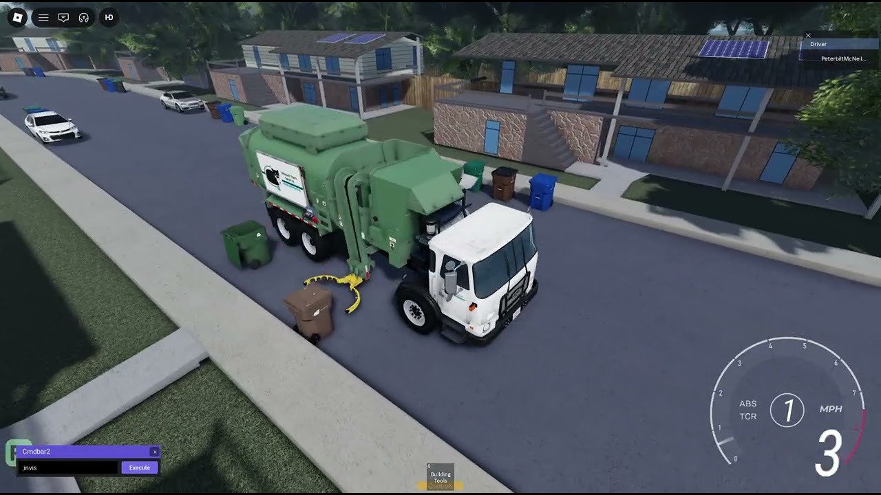 Maxwell Trash Services Autocar ACX Amrep HX-450 ASL on trash