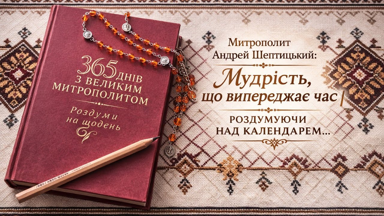 Митрополит Андрей Шептицький: Мудрість, що випереджає час | РОЗДУМУЮЧИ НАД КАЛЕНДАРЕМ...