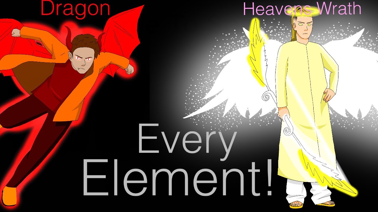 Drew Every Elemental Grind Game Element As A Character!