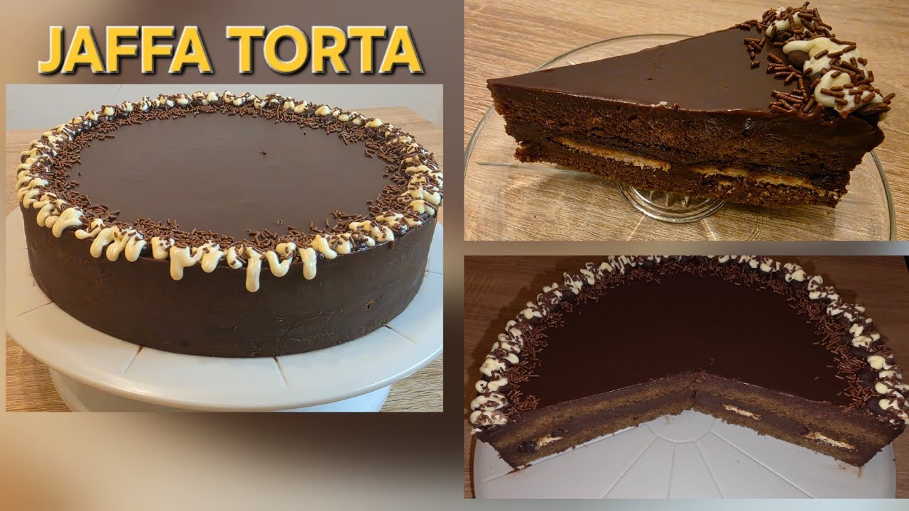 NAJUKUSNIJA JAFFA TORTA 🎂Čokolada jaffa i narandža 🍫🍊