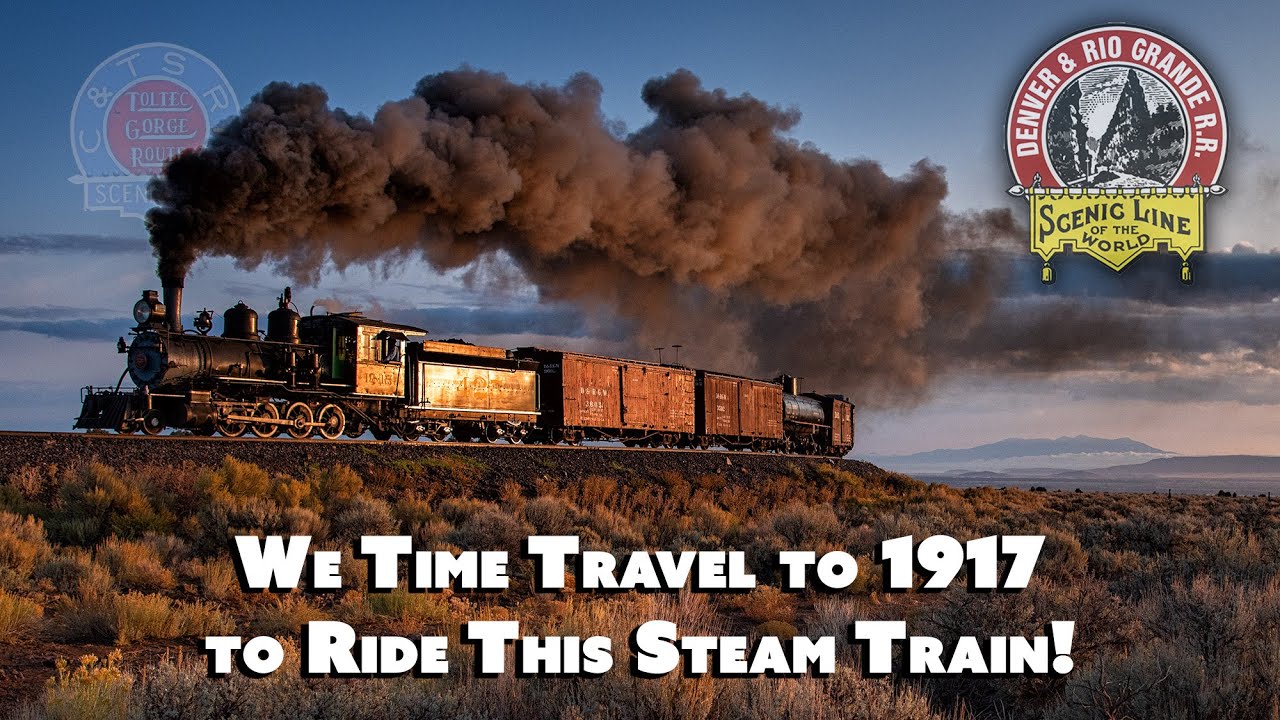 Time Travel to ride this 1917 Train! Rio Grande 425 on the Cumbres and Toltec!