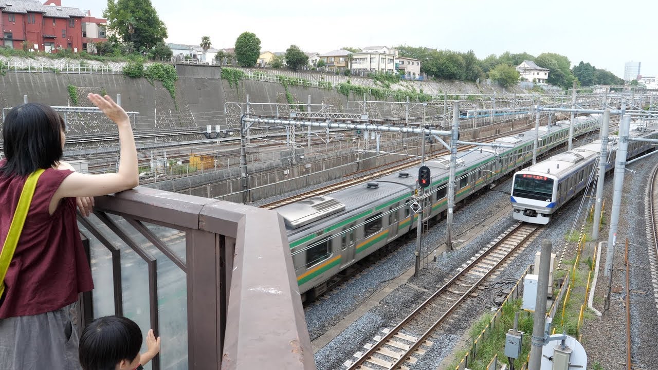 日暮里駅すぐの鉄道ビュースポット 下御隠殿橋に行ってきた Railroad View Spot