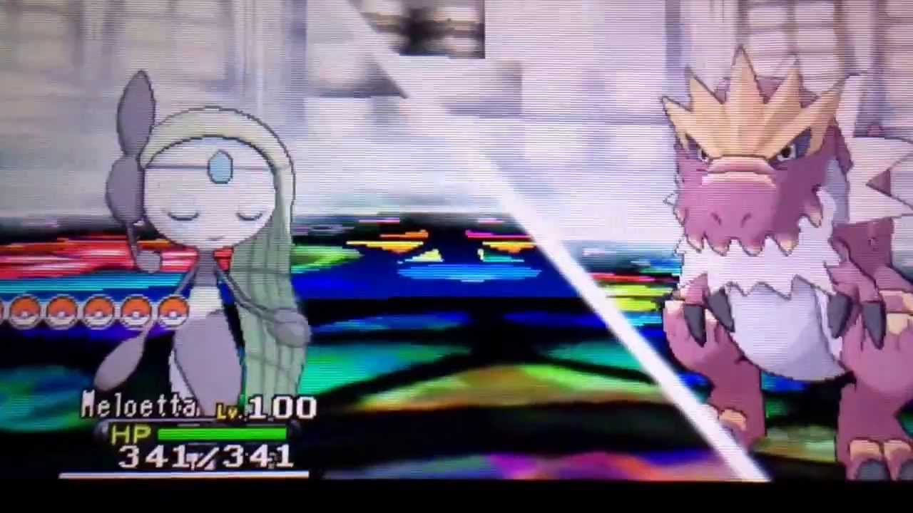 Pokemon X And Y: Meloetta's Relic Song