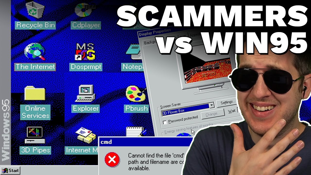 Заметят ли мошенники, что я использую Windows 95?