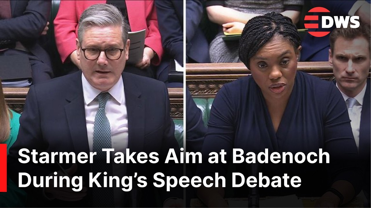 Starmer vs Badenoch: Heated Clash in UK Parliament Over King&rsquo;s Speech | AC15
