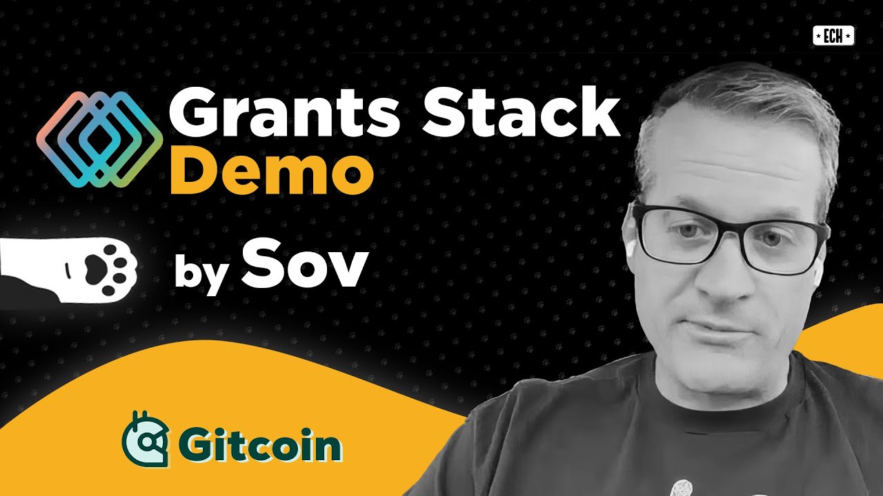 Grants Stack Demo by Sov | Ecosystem Project Demo - Gitcoin | Ethereum Cat Herders