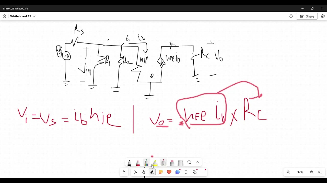 شرح BJT AC Analysis