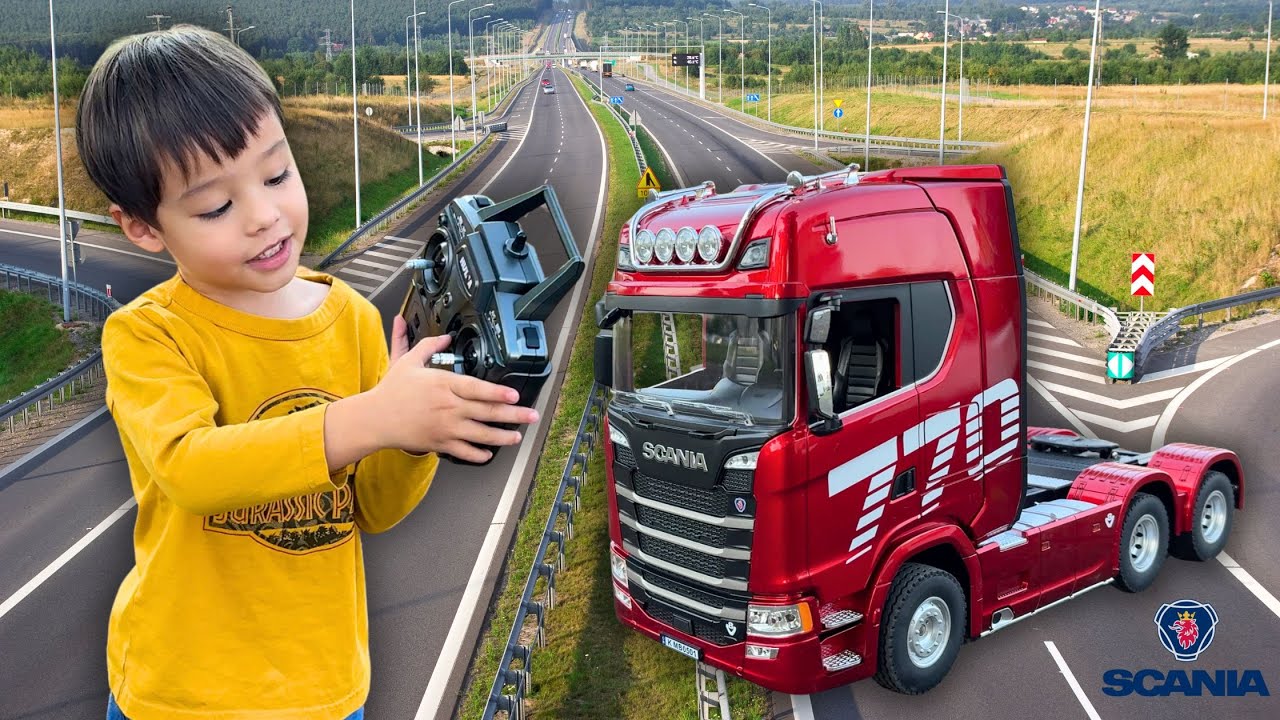 Scania 770 遙控器大卡車！！！ 開箱 ！！！