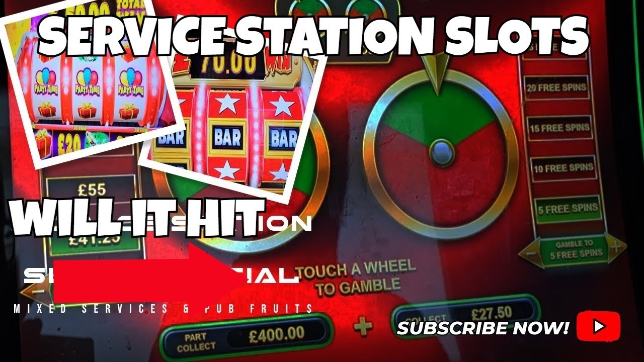UK SLOTS: EXCITING NEW SERVICE STATION SLOTS WITH PUB FRUIT BONUSES!