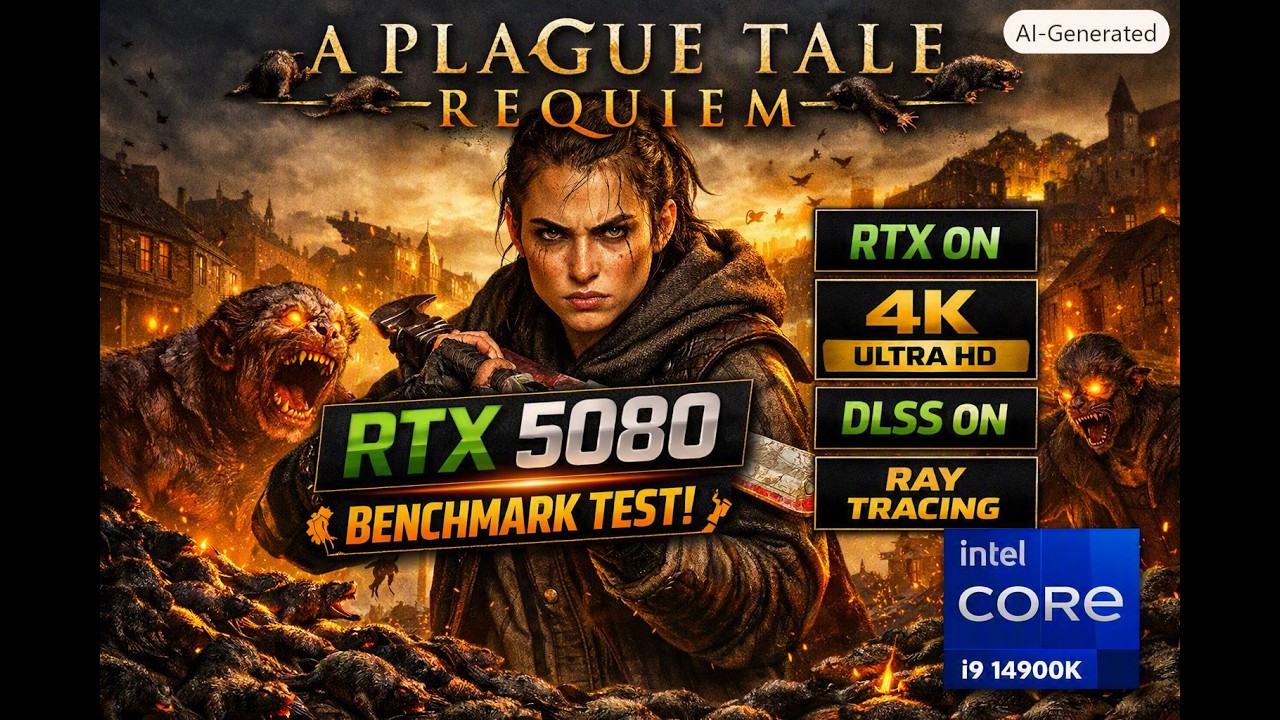 A PLAGUE TALE REQUIEM 4K + RTX GAMEPLAY ON RTX 5080 ULTRA SETTINGS