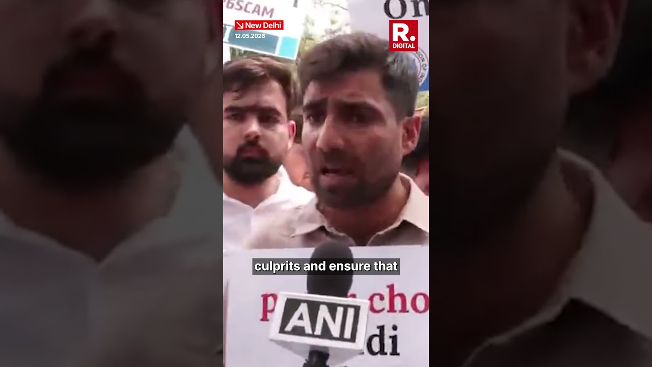 NSUI Protests In Delhi Over Alleged NEET UG Rigging, Demands NTA Ban