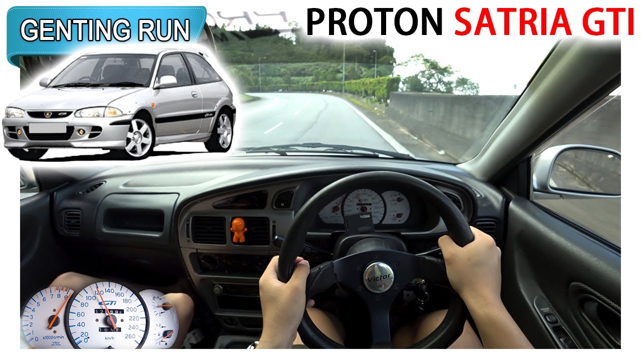 Part 2/2 | Proton Satria GTi C99 1.8(M) | Malaysia #POV [Genting Run 冲上云霄] [CC Subtitle]