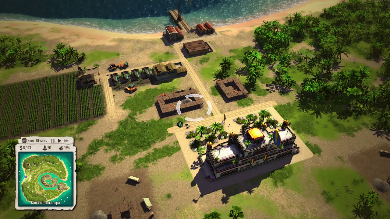 Tropico 5 gameplay / Running on xbox one x