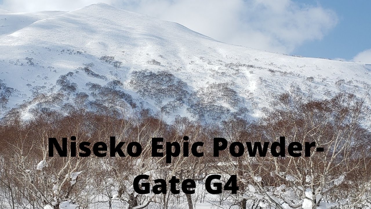 Snowboarding Niseko Epic Powder | Gate G4 (ASMR)