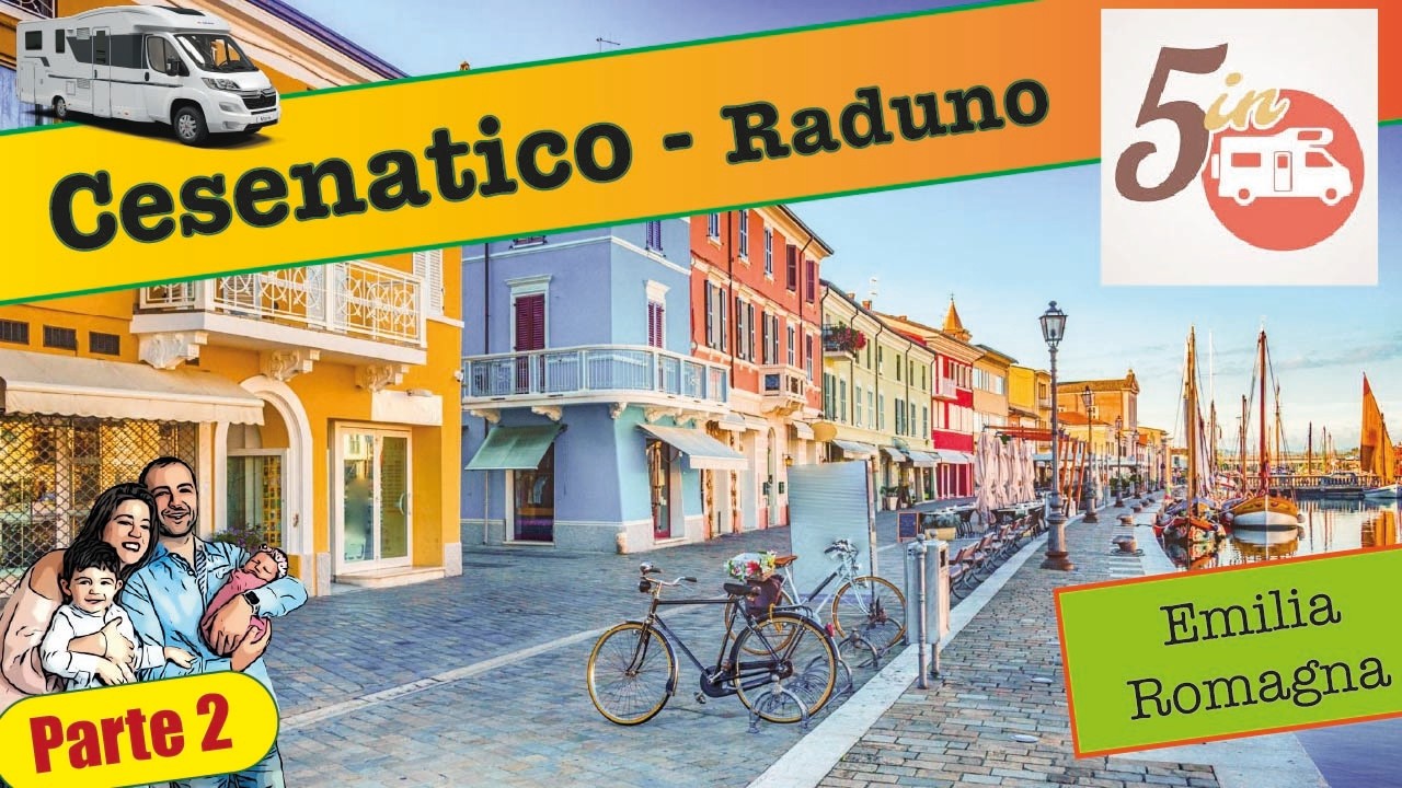 2. 🐟 Raduno 5 in Camper a Cesenatico – Giorno 2 🚐 | Museo, Spiaggia, Artevento e Cena di Pesce!