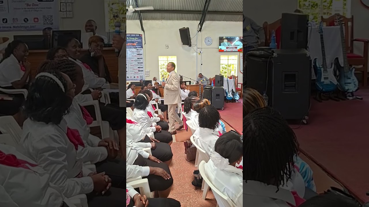 Kikuyu Service Preaching at ACK TRINITY MUTHUA. 