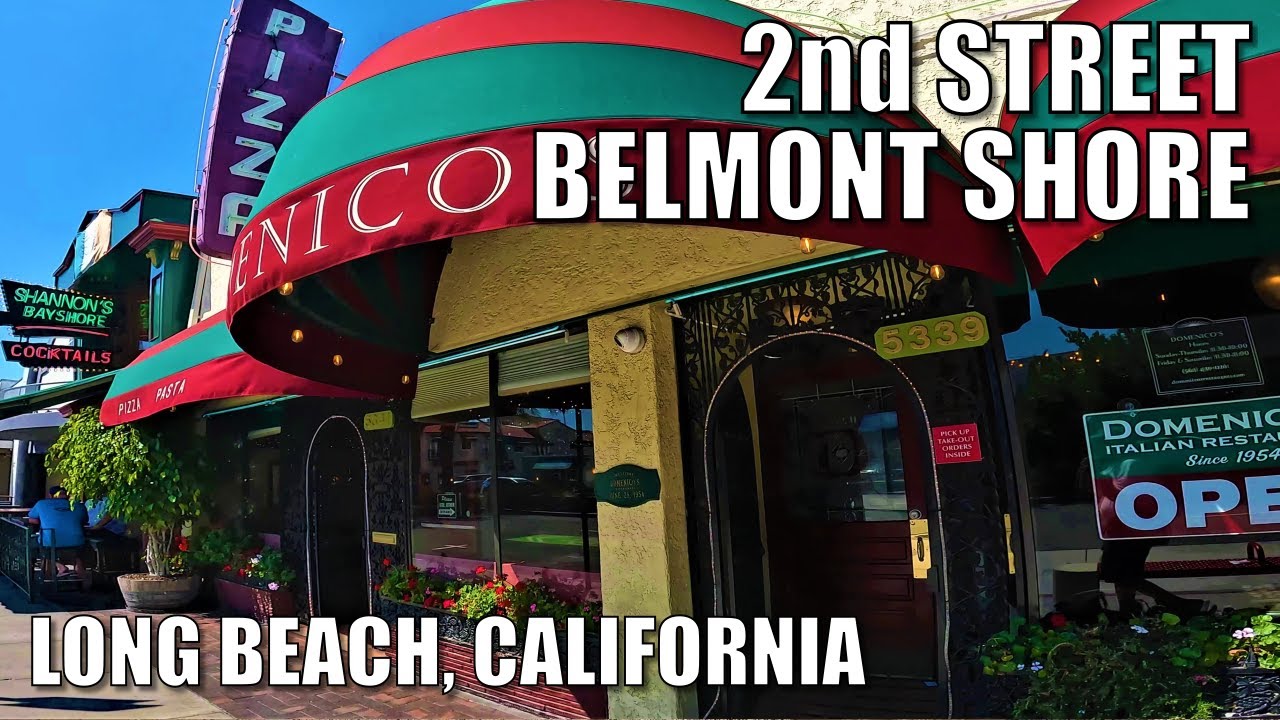 👟Walking BELMONT SHORE 2ND STREET in LONG BEACH, CALIF