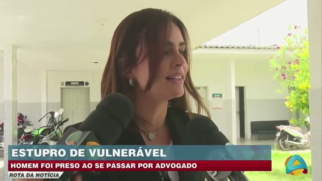 Rota da notícia - Polícia prende homem que se passava por advogado em caso de estupro de vulnerável