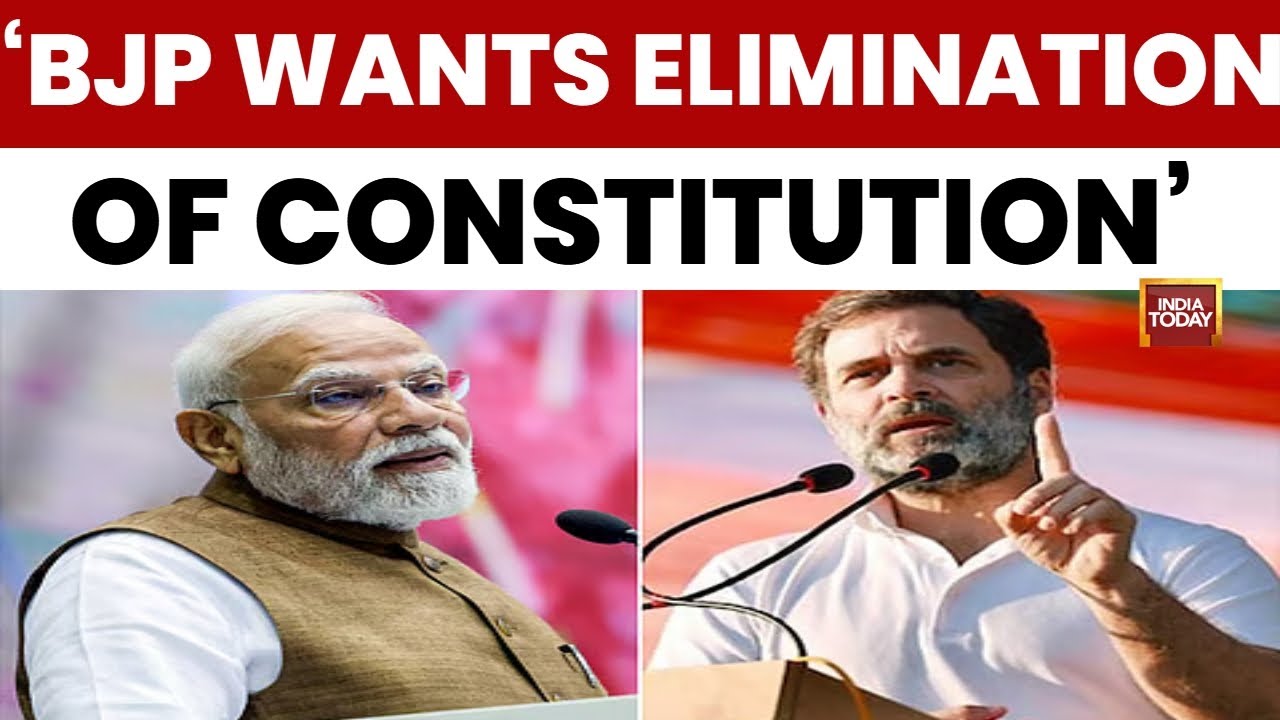 Rahul Gandhi Speech In Berlin, Germany: Says BJP Wants Elimination Of Constitution | India Today