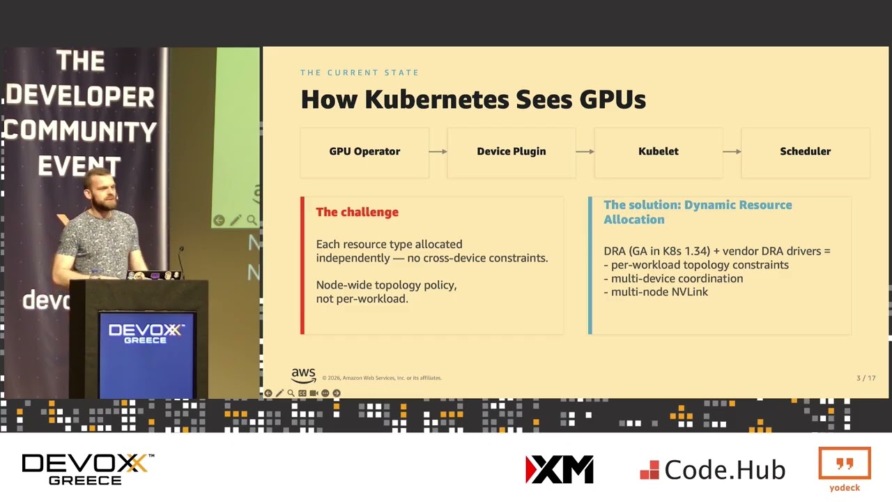 Devoxx Greece 2026 - The GPU Orchestration Playbook: AI Inference at Scale by Alex K&ouml;nig